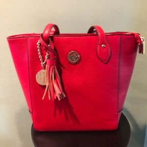 NWOT Anne Klein red medium tote